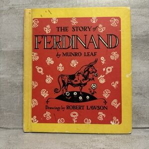 The Story of Ferdinand by Munro Leaf Hardcover 1964 Viking‎ Press Made In USA